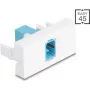 Modul do patch panela DELOCK 90899 SC Simplex aqua