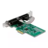DeLOCK 89555 PCIe sériová adaptérová karta - 2 x RS-232