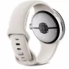 Google Pixel Watch 3 45 mm Wi-Fi inteligentné hodinky, leštené striebro (Porcelain)