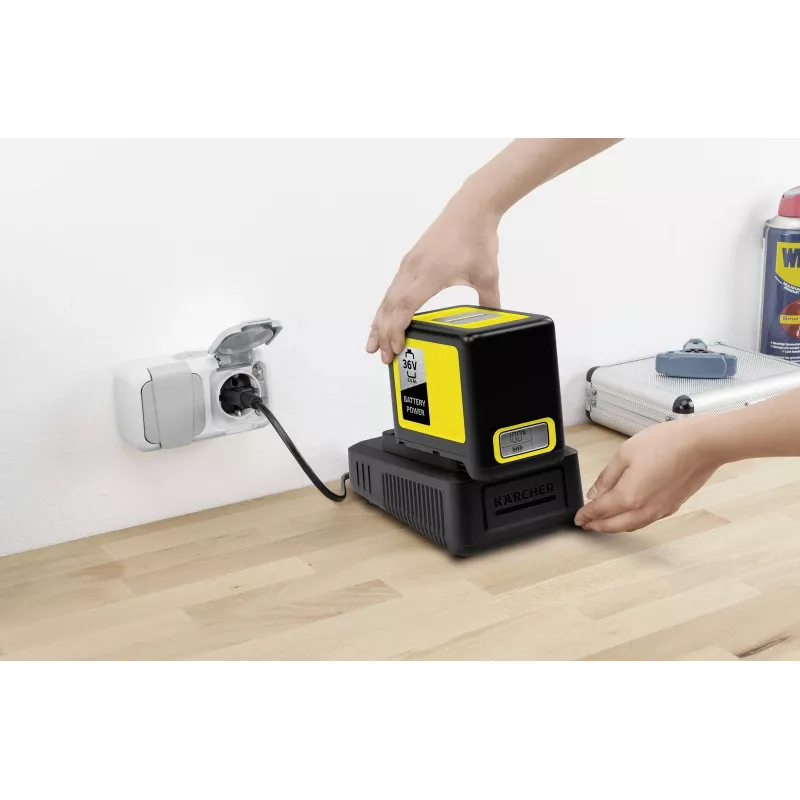 Kärcher 2.445-031.0 Battery Power 36/50 lítium-iónová batéria, 36 V, 5 Ah, 180 Wh, 1,5 kg, žltá