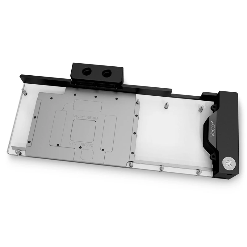 Water block EK Water Blocks nikel perspex čierna sivá