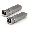 Extralink EX.35948 SFP+ 10G transceiver modul, 1310 nm, 10 km, jednomódový, DOM, HP/Aruba, balenie 2 ks