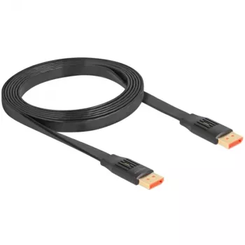 DeLOCK DisplayPort plochý kábel 8K 60 Hz 2 m