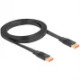 DeLOCK DisplayPort plochý kábel 8K 60 Hz 2 m