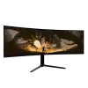 49 palcov Curved LED monitor Arozzi Nova — 5120 x 1440 Dual QHD, VA panel, 4 ms, USB hub, VESA