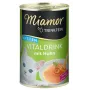 Tekutá maškrta pre mačky Miamor MIAMOR Trinkfein Kitten Vitaldrink s kuracím 135 ml, bez obilnín, tekutá mäsová maškrta