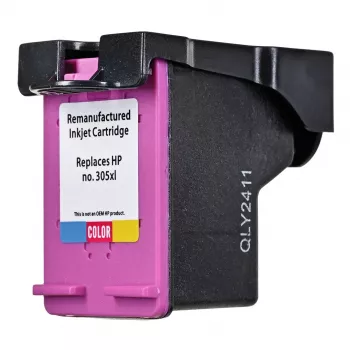 Atramentová farebná kazeta Superbulk HP 305XL (3YM63AE) 17 ml, kompatibilná s HP DeskJet 2820e