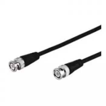 Wentronic Goobay BNC prepojovací kábel, čierna, 1 m - BNC konektor samec > BNC konektor samec (50272)