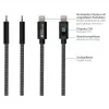 Good Connections USB 2.0 nabíjací a dátový kábel pre iPhone/iPad/iPod USB-C konektor samec na Lightning - Kvalitne spracovaný a oficiálne od Apple ce