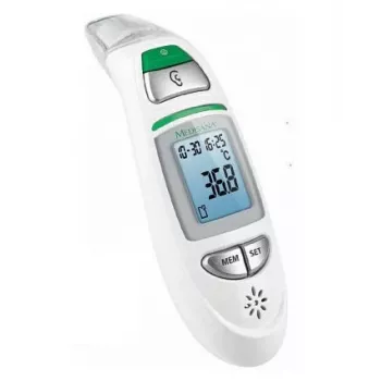 Kontaktný teplomer Medisana TM 750 – digitálny kontaktný teplomer, pamäť 30, rozsah 0–100 °C, °C/°F, LCD, biela