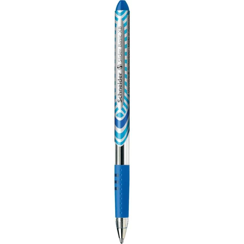 Schneider writing instruments Slider Basic XB modré tyčinkové guľôčkové pero extra silné (151203)