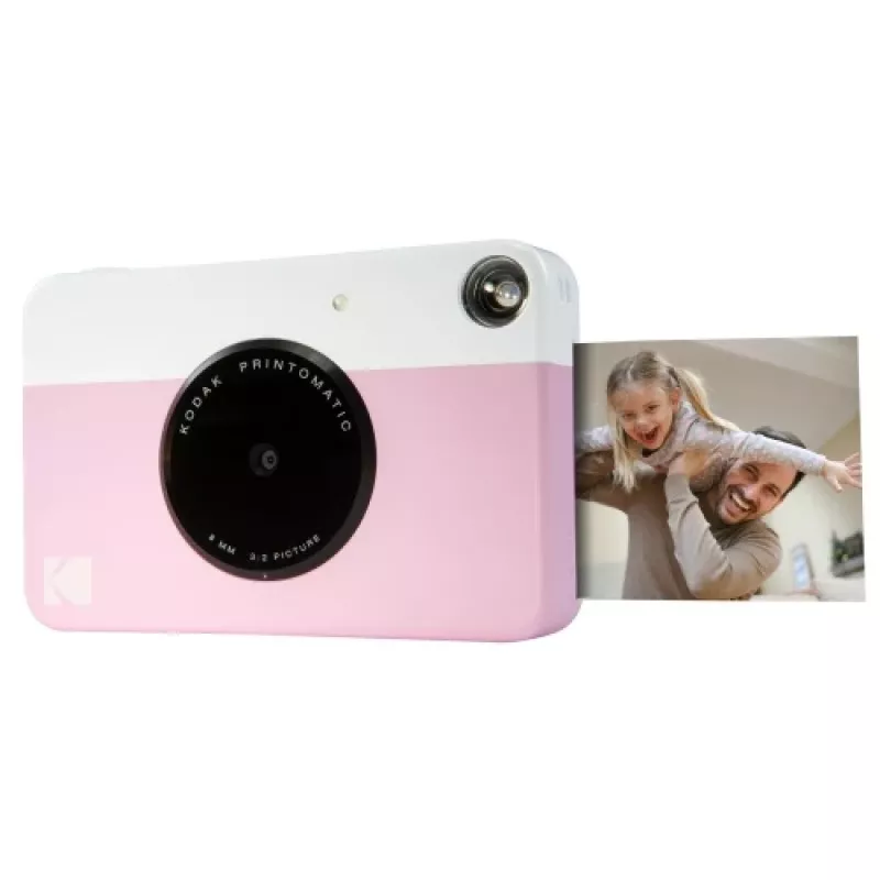 Kodak PRINTOMATIC instantná kamera, 2x3'', ružová