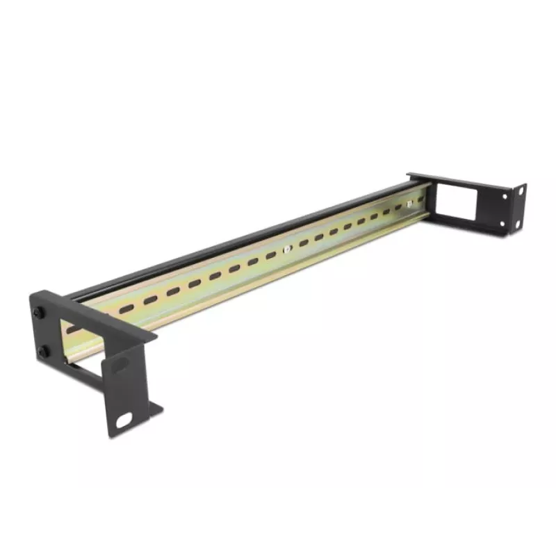 Panel na lištu DeLOCK 67031 čierny kov 19 inch 482,6 mm