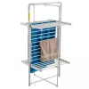 Elektrický skladací sušiak na bielizeň Adler AD 7829 — 300 W, 148×52×90 cm, biela, voľne stojaci