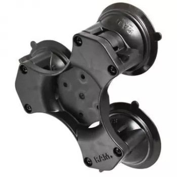 RAM Mounts Twist-Lock trojitá základňa s prísavkou kompozit čierna RAP-365-224-1BU