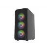 Skriňa Fury Shobo SH4F s RGB oknom a 4 ventilátormi MIDI počítač PC