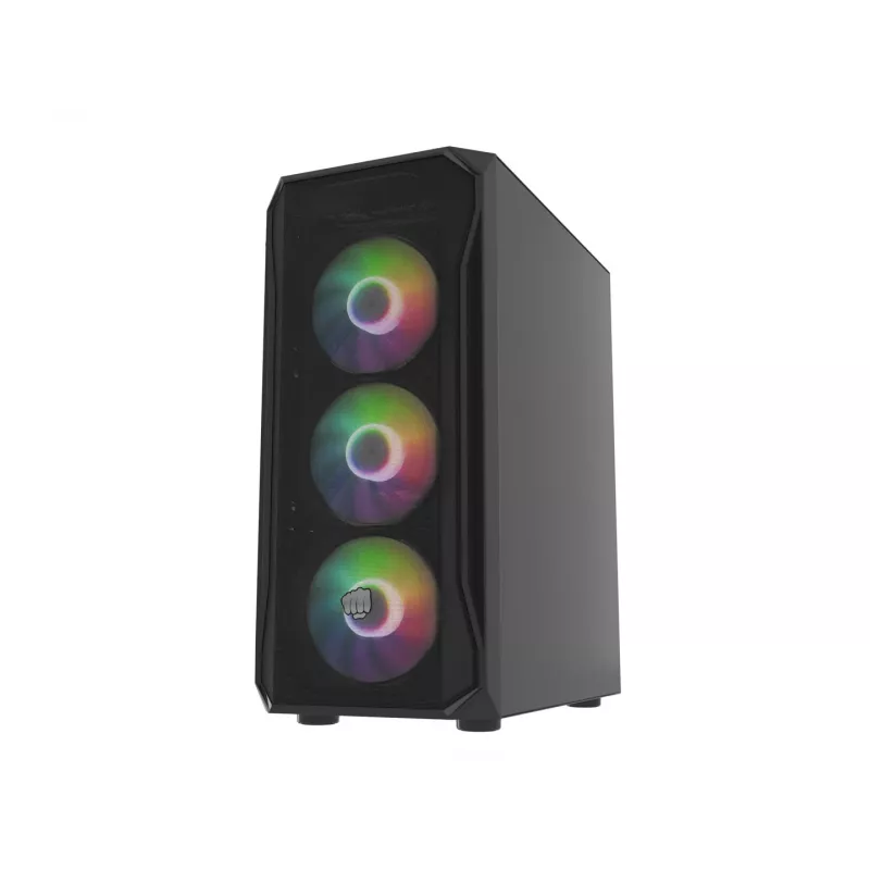 Skriňa Fury Shobo SH4F s RGB oknom a 4 ventilátormi MIDI počítač PC
