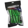 Sada predlžovacích káblov CableMod CM-CAB-CKIT-N86KKLG-R — 8+6-pin napájacie predlžovacie káble, čierna/zelená