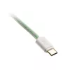 Ducky Premicord USB kábel 1,8 m USB A USB C modrý zelený