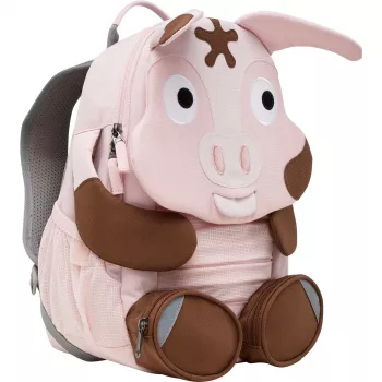 Batoh Affenzahn Big Friend Tonie Pig ružová/hnedá — detský batoh, malá veľkosť