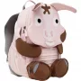 Batoh Affenzahn Big Friend Tonie Pig ružový/hnedý — detský batoh, malá veľkosť