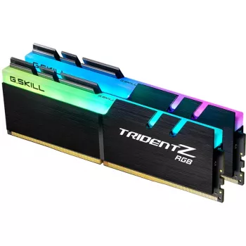 DIMM 16 GB DDR4-3200 (2x 8 GB) Dual-Kit, operačná pamäť čierna, F4-3200C16D-16GTZR, Trident Z RGB, INTEL XMP