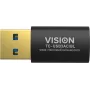 Vision Professional - USB adaptér - USB Type-A (M) na 24-pinový USB-C (W) - USB3.0 - čierny (TC-USB3AC/BL)