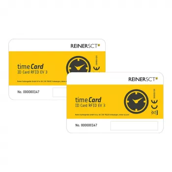 Čipová karta ReinerSCT timeCard Premium 25 DES — bezpečná smart karta pre evidenciu času a prístup