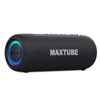 Reproduktor TRACER MaxTube 20W TWS Bluetooth, čierny — prenosný bezdrôtový zvuk, stereo zvuk
