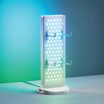 Nanoleaf Pegboard Desk Dock, biela | 15 W | RGB