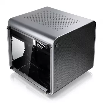 Počítačová skriňa Raijintek METIS EVO TG Mini-ITX skriňa, strieborná