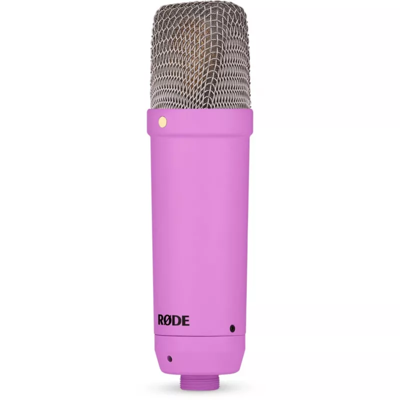 NT1 Signature + XLR kábel + desktop studio rameno, mikrofón fialový, balenie