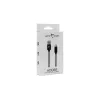 Kábel USB na USB-C White Shark Adder 2 m – nabíjací a dátový kábel, biely