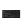 Klávesnica CHERRY STREAM TKL USB AZERTY francúzska čierna káblová 94 klávesov