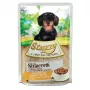 STUZZY Sfilaccetti kura so šunkou - mokré krmivo pre psov - 100 g