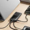 Powerbank 10000mAh P76K 22,5W 4 výstupy nabíjania dva káble