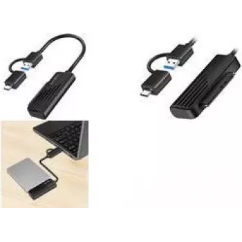 LogiLink AU0062 - adaptér USB 5 Gb/s na SATA - adaptér - digitálne/dáta (AU0062)
