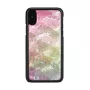 iKins Water Flower puzdro pre iPhone XS/X, čierne, K1690J