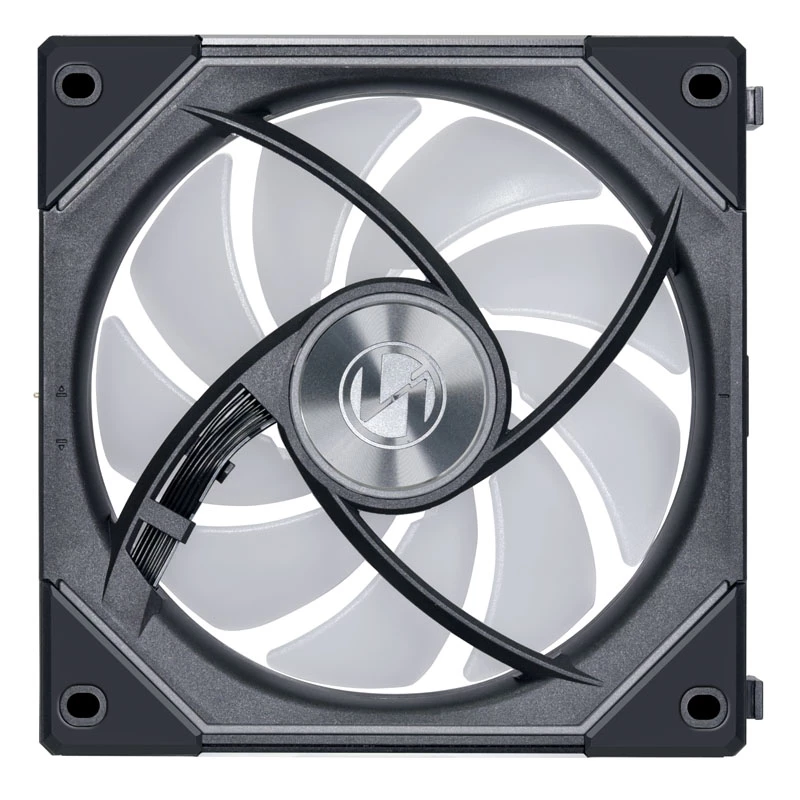 Ventilátor Lian Li UF-RSLIN120-1B 12 cm čierny 220–2100 ot/min 32 dB