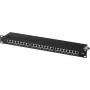 Patch panel helos 146868 — Rackmount RJ-45 24 portov