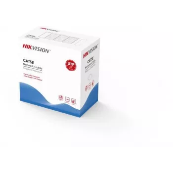 Sieťový kábel Hikvision DS-1LN5EUEC7 sivý 305 m UTP Cat5e plný vodič pre exteriér LAN
