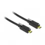 USB Type-C kábel DeLOCK 84138 2 m čierny