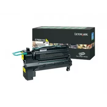Toner Lexmark C792X1YG 30000 strán žltý