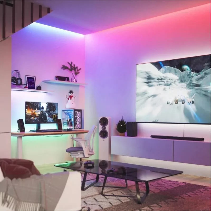 Nanoleaf Essentials Light Strips rozšírenie 2 metre | 23 W | RGBCW | Bluetooth, Thread | 2700 - 6500 K