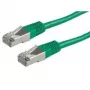 Value 21.99.1343 Ethernet patch kábel zelený