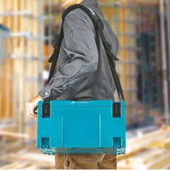 Makita MAKPAC izolovaný chladiaci box, veľkosť 4, 18 l, modrý (198253-4)