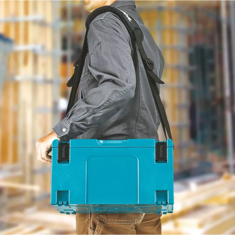 Makita MAKPAC izolovaný chladiaci box, veľkosť 4, 18 l, modrý (198253-4)