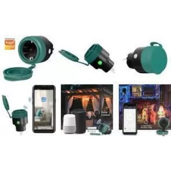 LogiLink Smart Home Wi-Fi zásuvka vonkajšia CEE 7/3 (SH0100)