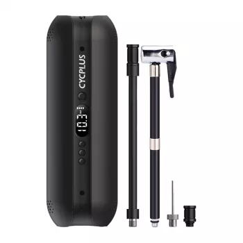 Elektrická pumpa Cycplus AL1 – prenosný nafukovač pre bicykle, kolobežky a športové vybavenie