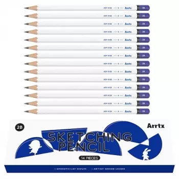 Sada skicovacích ceruziek Arrtx Drawing 2B, 14 ks – grafitové skicovacie ceruzky
